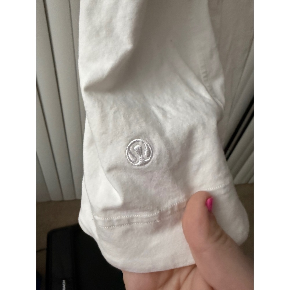 Lululemon White Athletic Tank Size 4 Small - Picture 5 of 5